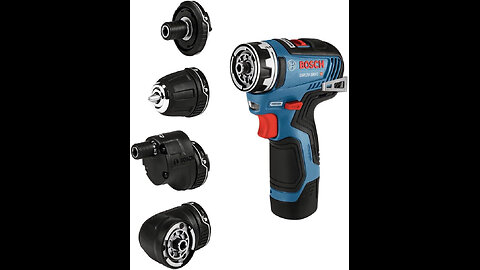 Bosch GSR12V-300FCB22 12V Max Drill/Driver with 5-In-1 Flexiclick® System