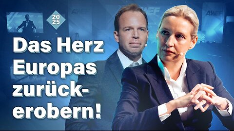 AfD Weidel beim A-WEF 2025 „Frieden in Europa kann es nicht ohne Russland geben.“