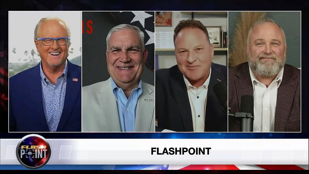 FLASHPOINT 8.7.2025 - Host Gene Bailey & Pastor Brian Gibson, Ed Rush, Chad Connelly