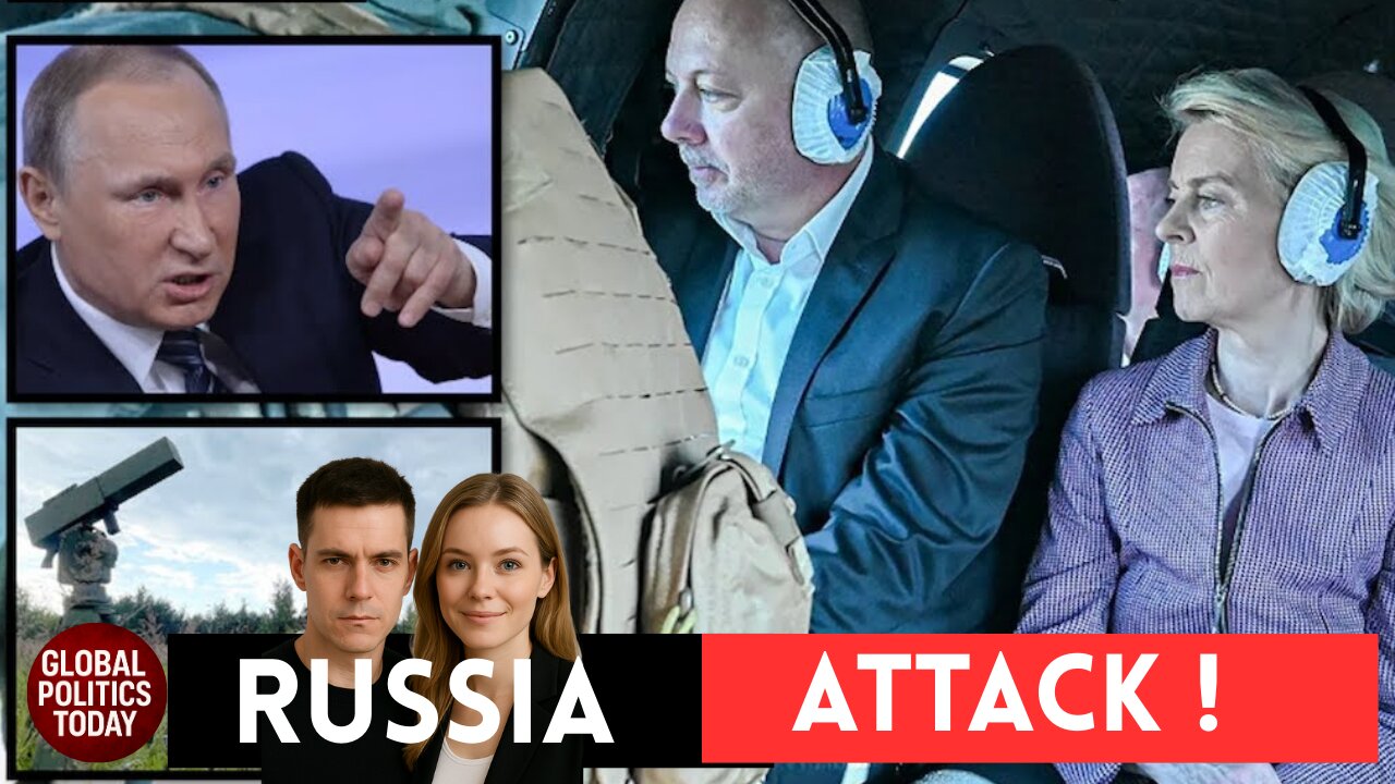 Russia Suspected of Attacking EU Chief’s Plane – GPS Off @GlobalPoliticsToday