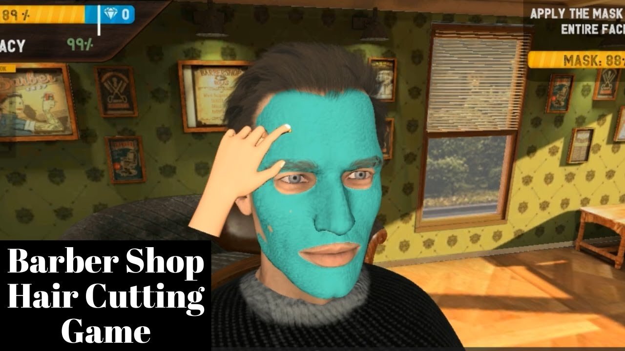 Barber Shop Hair Cutting Game Android Gameplay
