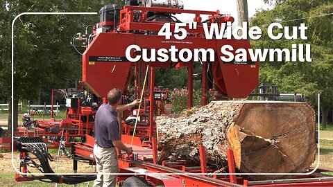 Cooks AC4449 Sawmill | Massive 45" Wide Cut & Cutting Capacity #sawmill #sawmillbusiness