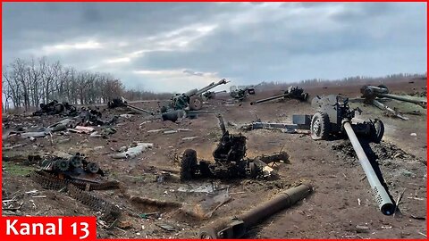 Ukraine hits targets 100km behind Russian lines, destroys armored vehicles, 100 artillery systems