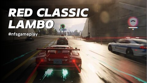 Red Classic Lamborghini DOMINATES the Streets! | Need for Speed Unbound Gameplay