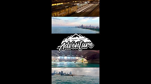 Downtown Chicago - From Air, Land, Sea and Rail