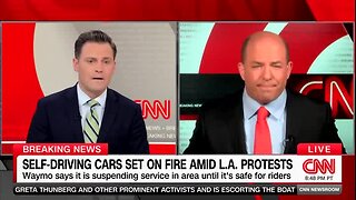 Brian Stelter Downplays ‘Isolated’ L.A. Riots: It Looks Bad Because of Misinformation on Social Media