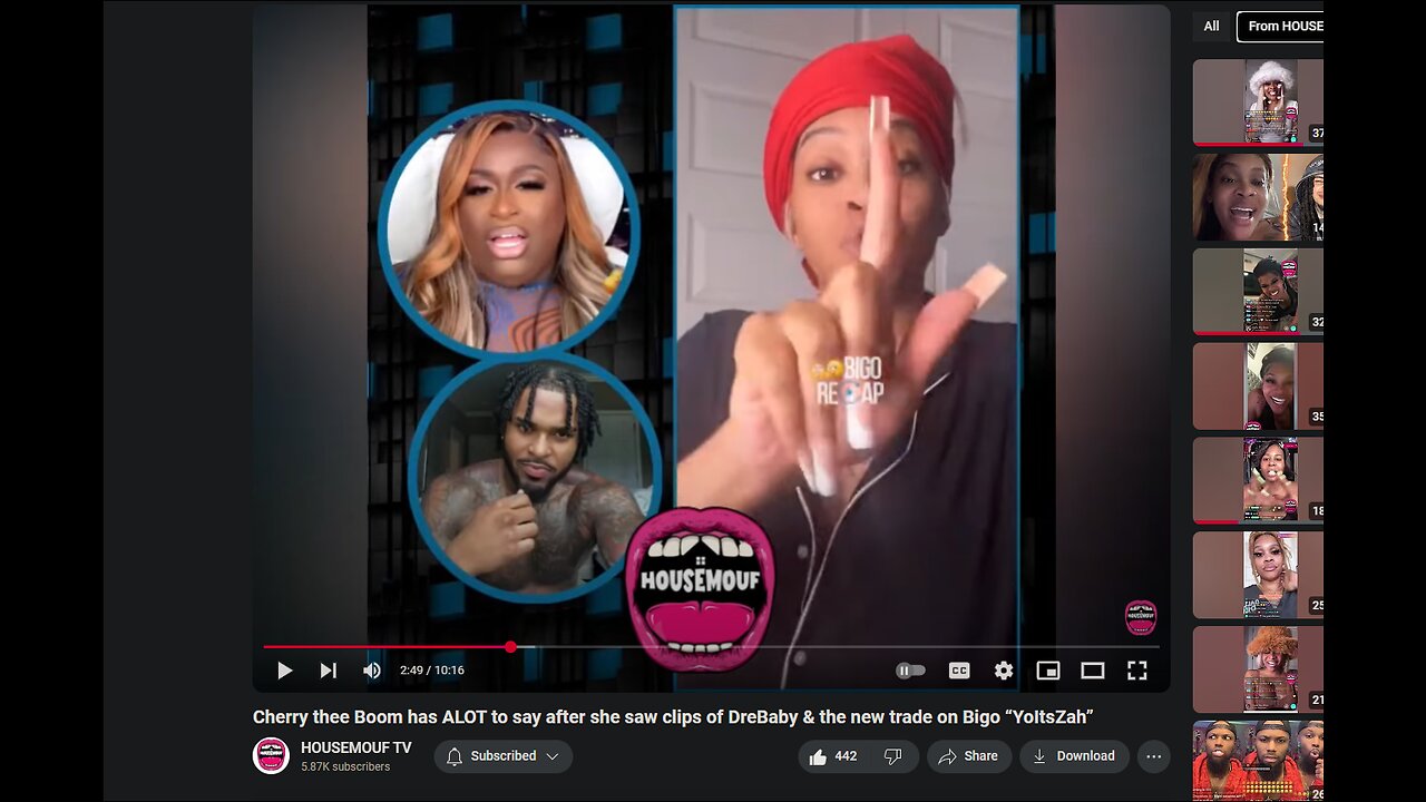 Bigo Drama Hour: Cherrytheeboom vs. Drebaby and a straight dude (Part 1)