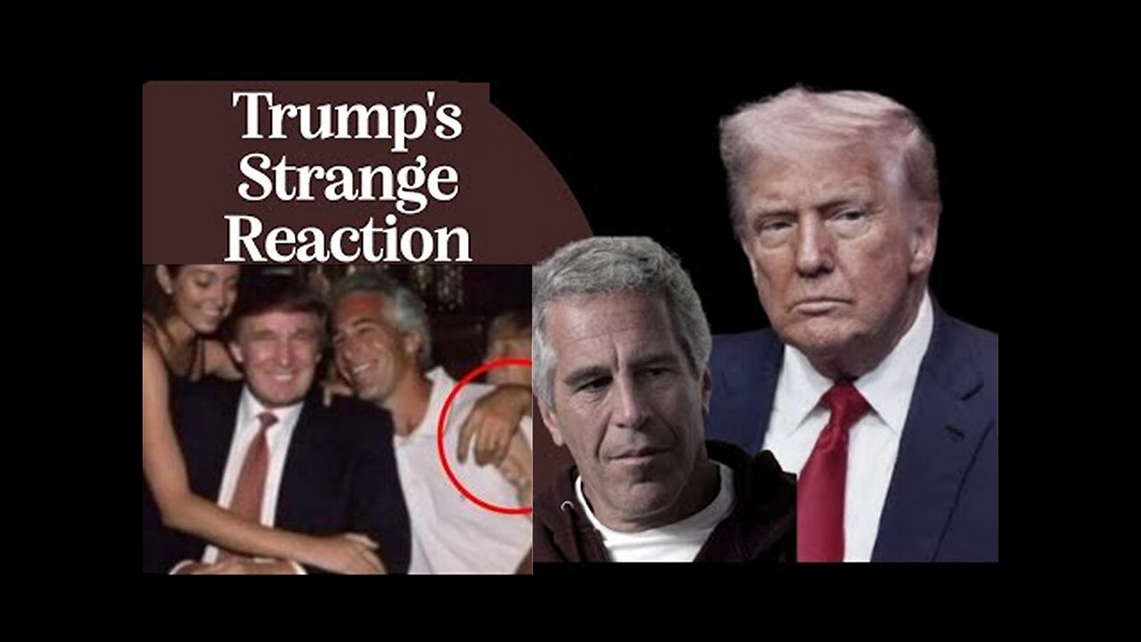 Antichrist 45: Pedophile Trump’s 'Strange' Reaction to Epstein Question!