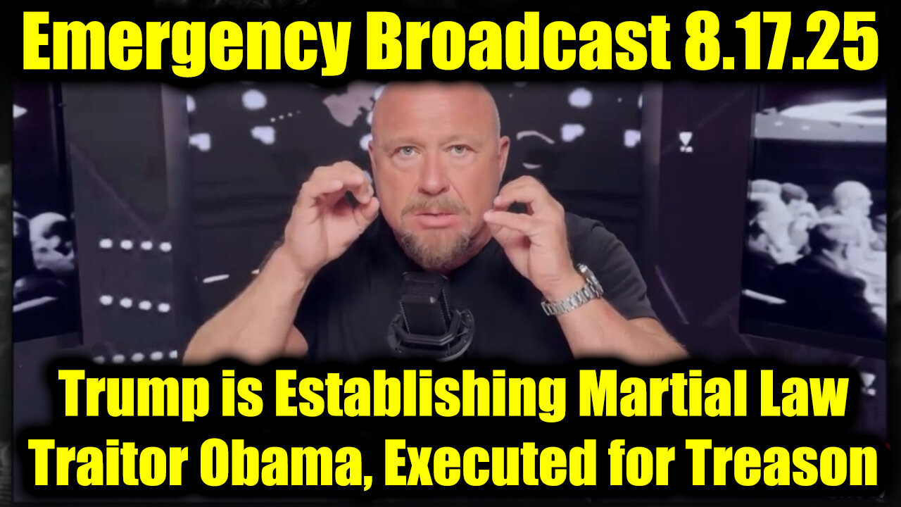 Martial Law, Executed for Treason. 8-17-25-AT-2PM-CST-15T-EST #TRUTH
