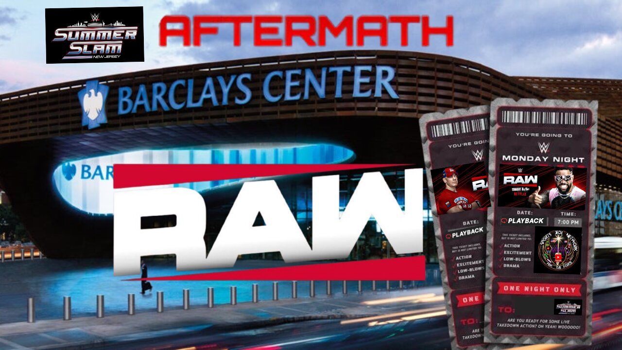 WWE RAW Watch Along WRESTLING SPORTS JEDI NETWORK MEDIA Live Reactions + Fan Talk