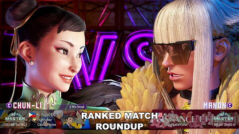 Kuya Kalbo SF6 Ranked Match Roundup. Chun Li Master Rank [Hori Fight Stick]
