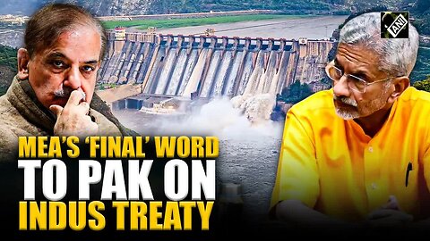 “Indus Treaty will remain in abeyance…” MEA quotes PM Modi： ‘blood, water can’t flow together’