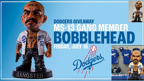LA Dodgers Announce MS-13 Bobblehead Night