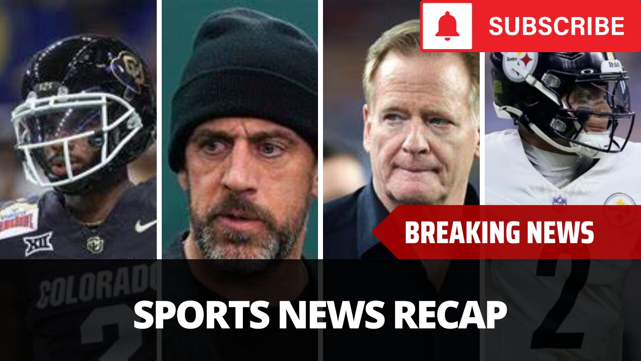 Shedeur Sanders Concern, NFL Fires Three Officials, Pat McAfee Honest Rodgers Comments - Full Show
