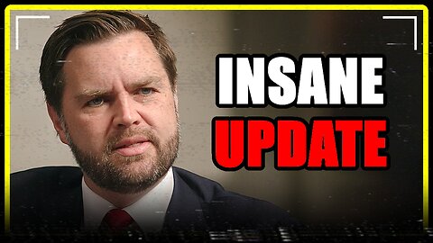 Vance just DROPPED a BOMBSHELL.