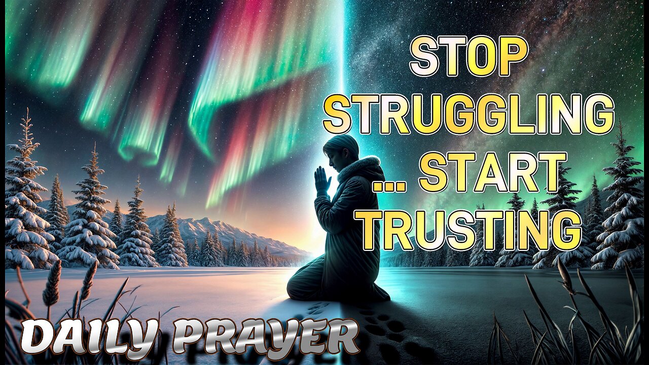 They Told You to Fix Everything Yourself (But GOD Wants You to Let Go Instead)