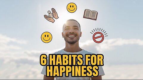 6 Powerful Habits to Stay Happy Every Day | Life-Changing Tips