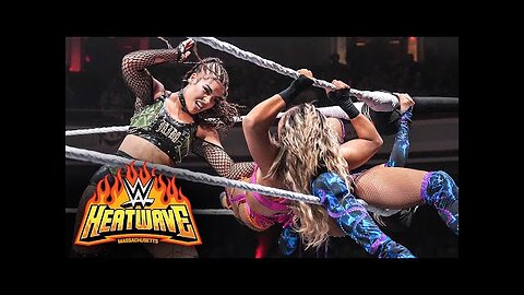 Jaida Parker vs. Kelani Jordan vs. Lola Vice Triple Threat Match Heatwave 2025 highlights - WWE