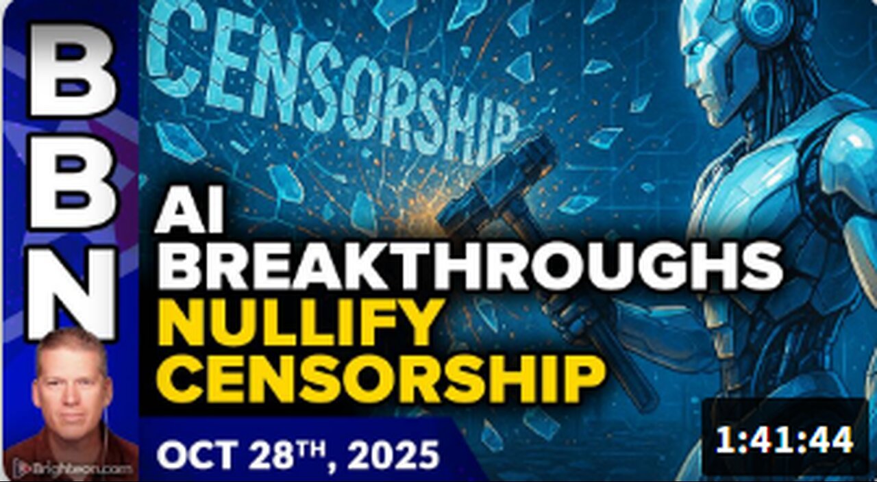 New AI breakthroughs NULLIFY CENSORSHIP and bypass pharma-controlled false narratives