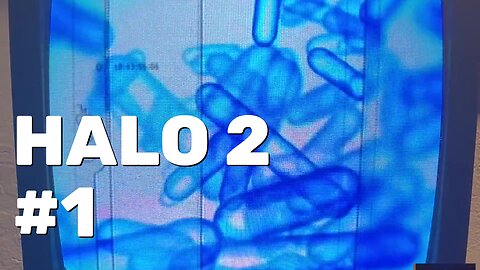 Halo 2 Gameplay Part 1 - CRT Gaming