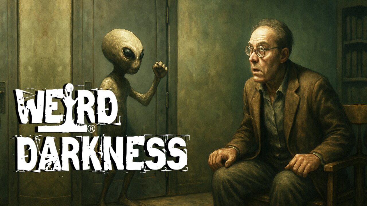 THE LAST MAN ON EARTH SAT ALONE IN A ROOM, THERE WAS A KNOCK ON THE DOOR