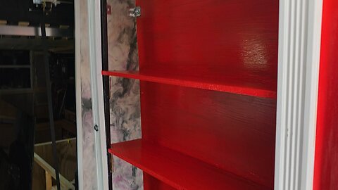 Shower Closet Painted