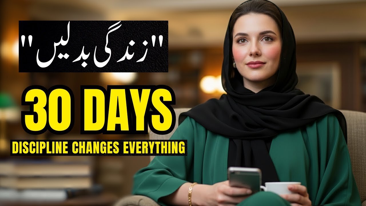 🔥 30 Days of Discipline Challenge | Change Your Life in Just 1 Month (Proven Habits) | Momina Speaks