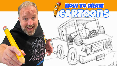 How to Draw a Whimsical Cartoon Truck