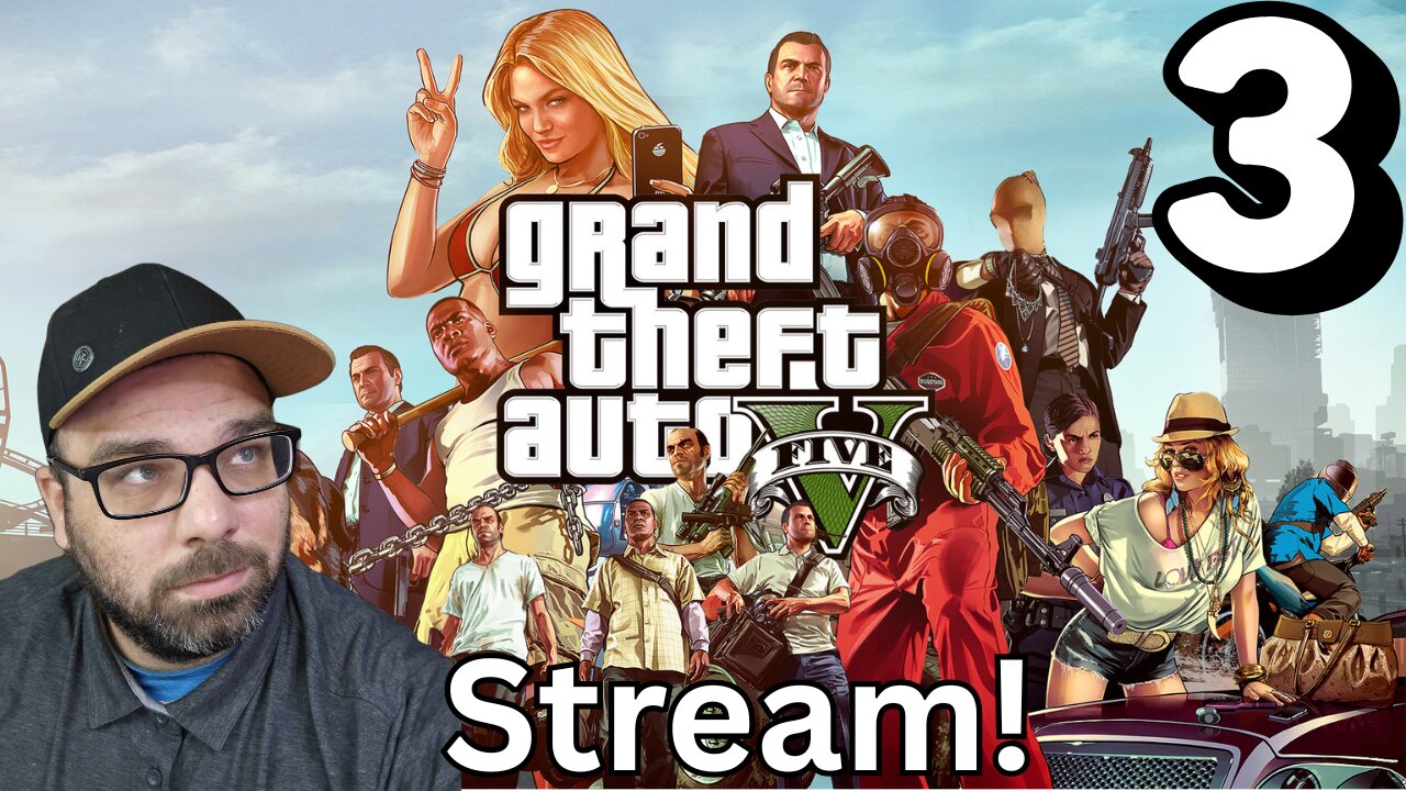 Playing Grand Theft Auto V Story!! Stream 3