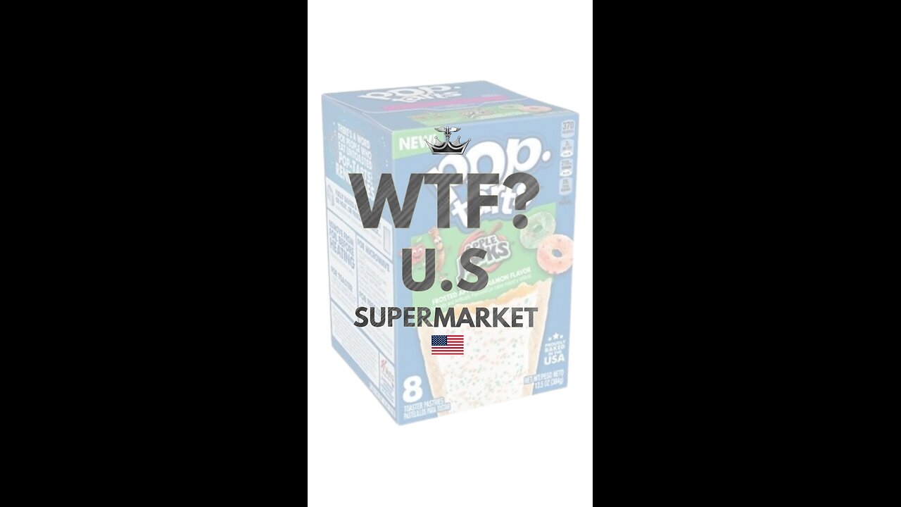 Supermarket Food Is a Complete Disaster