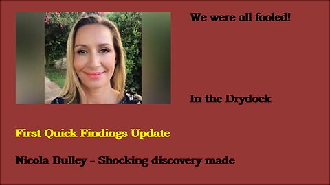 Nicola Bulley - First Findings Update