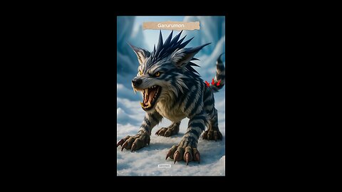⚡ Gabumon Real 3D Transformation – Digital Beast Reimagined in AI!