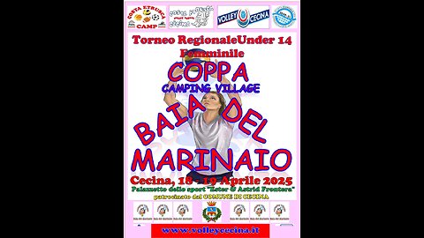 Under 14 _ Cecina 2025 _ VOLLEY PROJECT LIVORNO vs ALEMATIC BUGGIANO