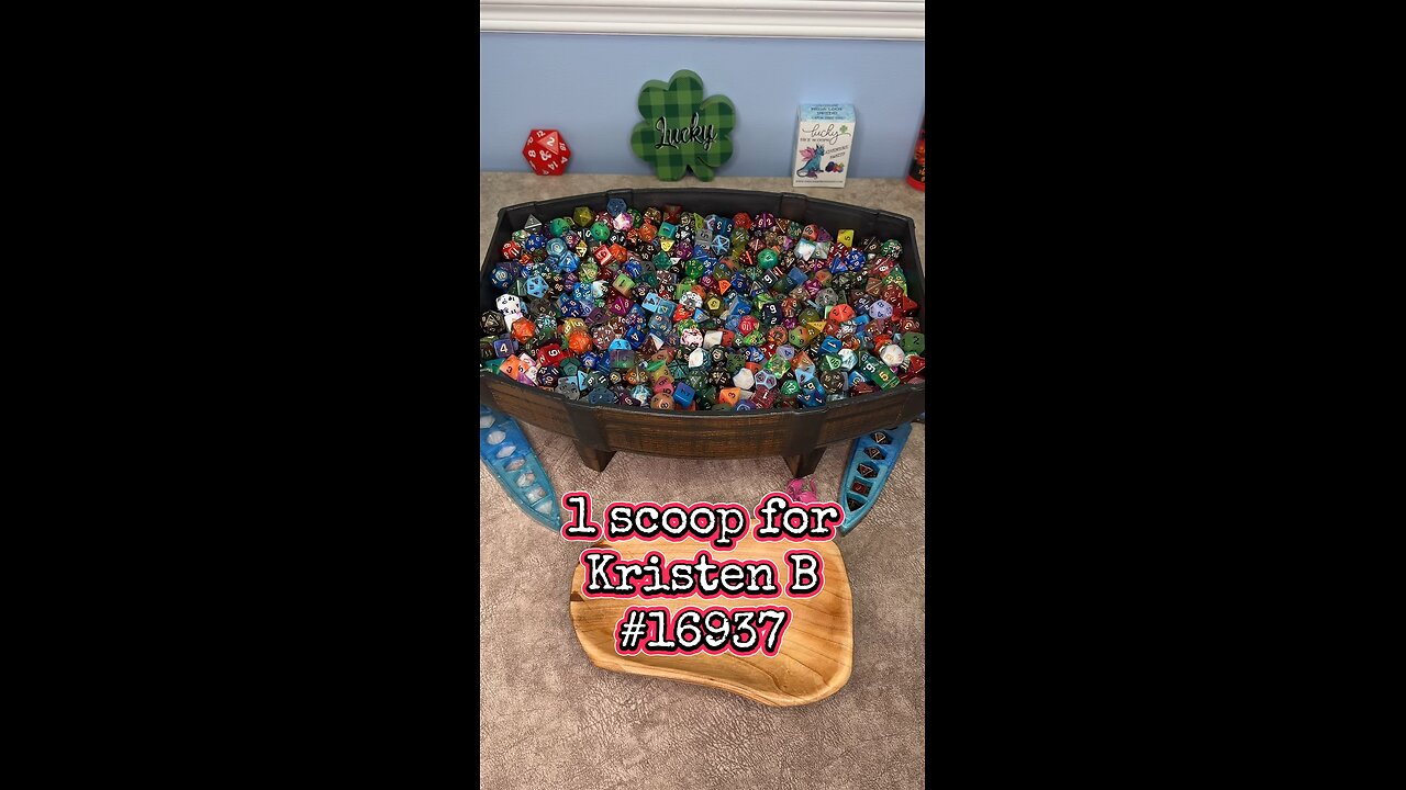1 scoop for Kristen B! #16937 #scoops #dnd #dice #onelinkatatimeshop