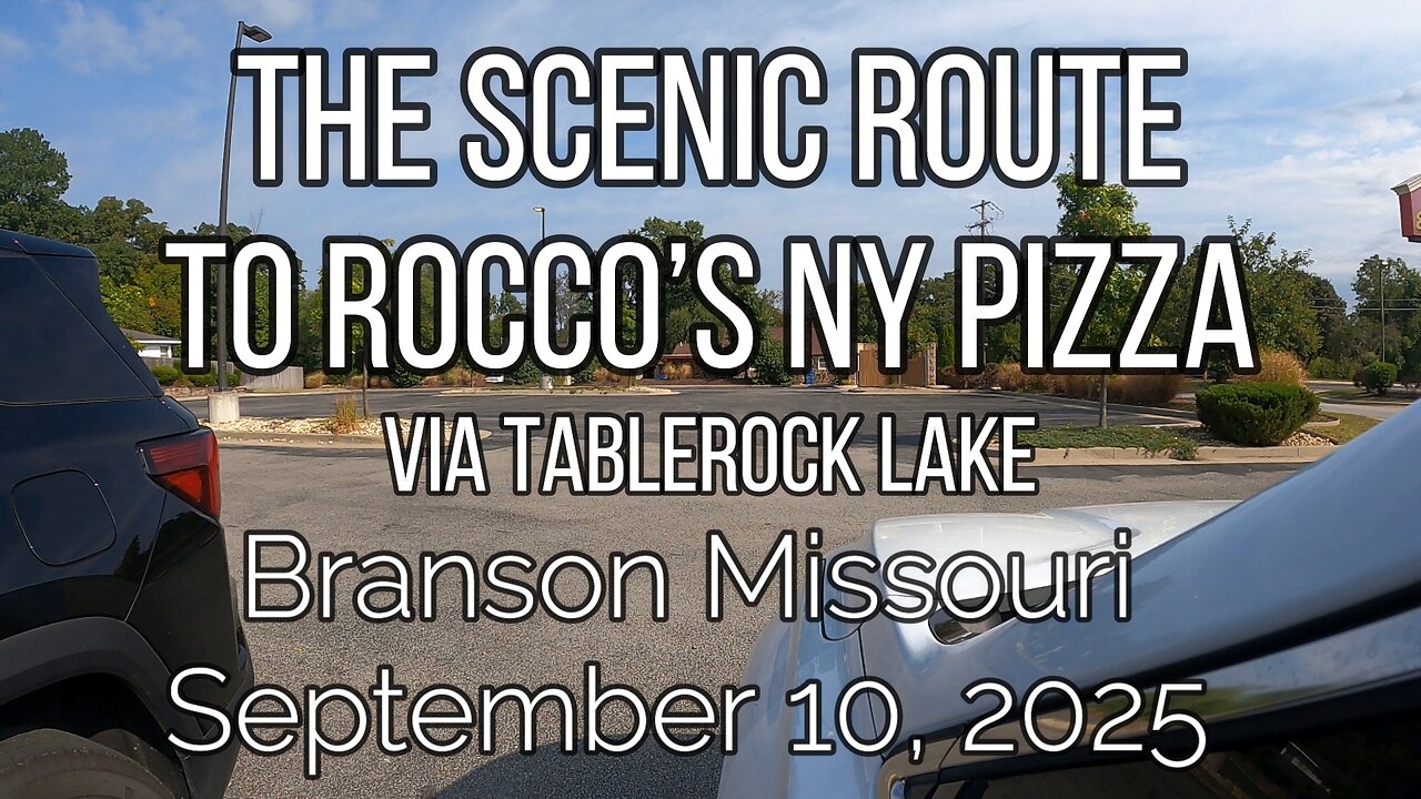 The Scenic Route to Rocco's Pizza (3 minutes) Branson Mo, via TableRock Lake
