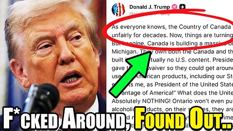 President Trump Gives Carney an ULTIMATUM Canada MUST COMPLY