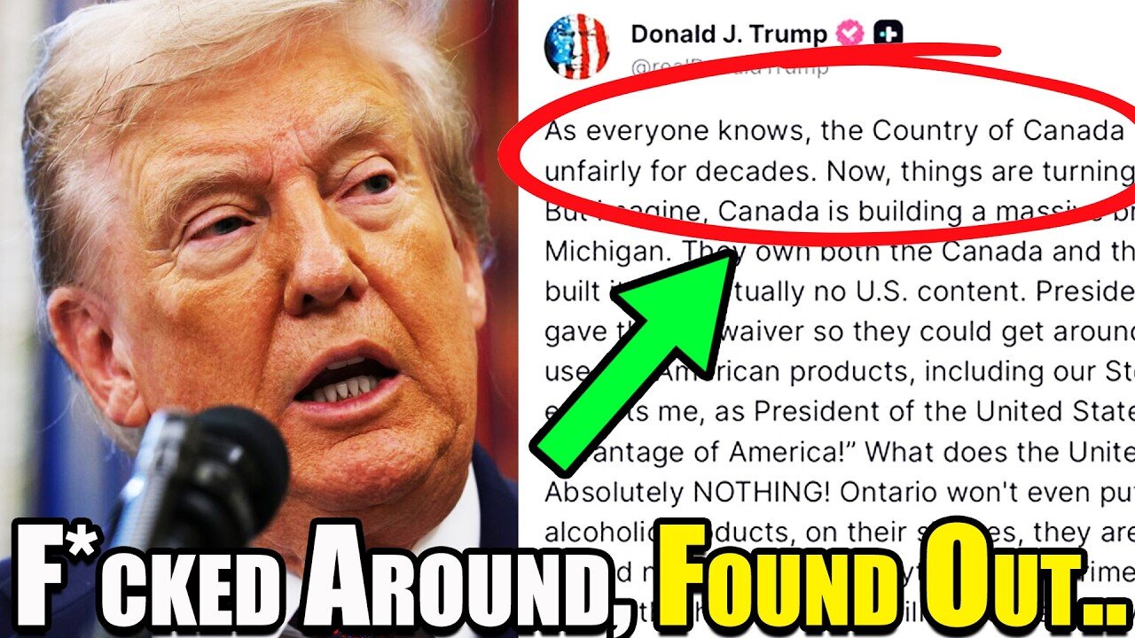 President Trump Gives Carney an ULTIMATUM Canada MUST COMPLY