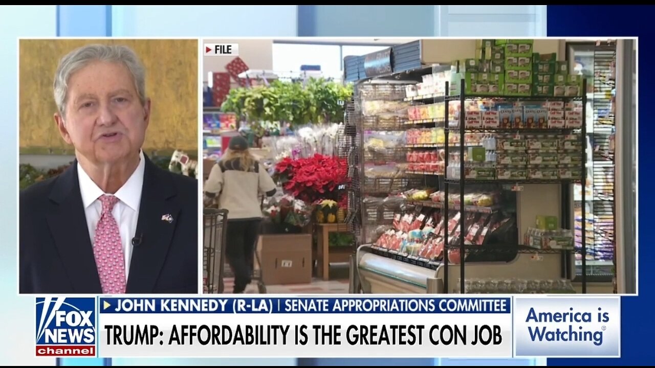 Sen John Kennedy: Biden Was An Inflation Machine
