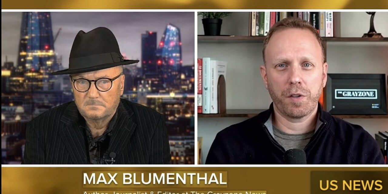 George ~ w/ Max Blumenthal | waging war for 'sh*tty little apartheid state'