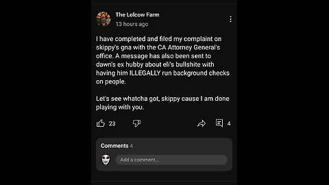 That woman is psychotic and delusional