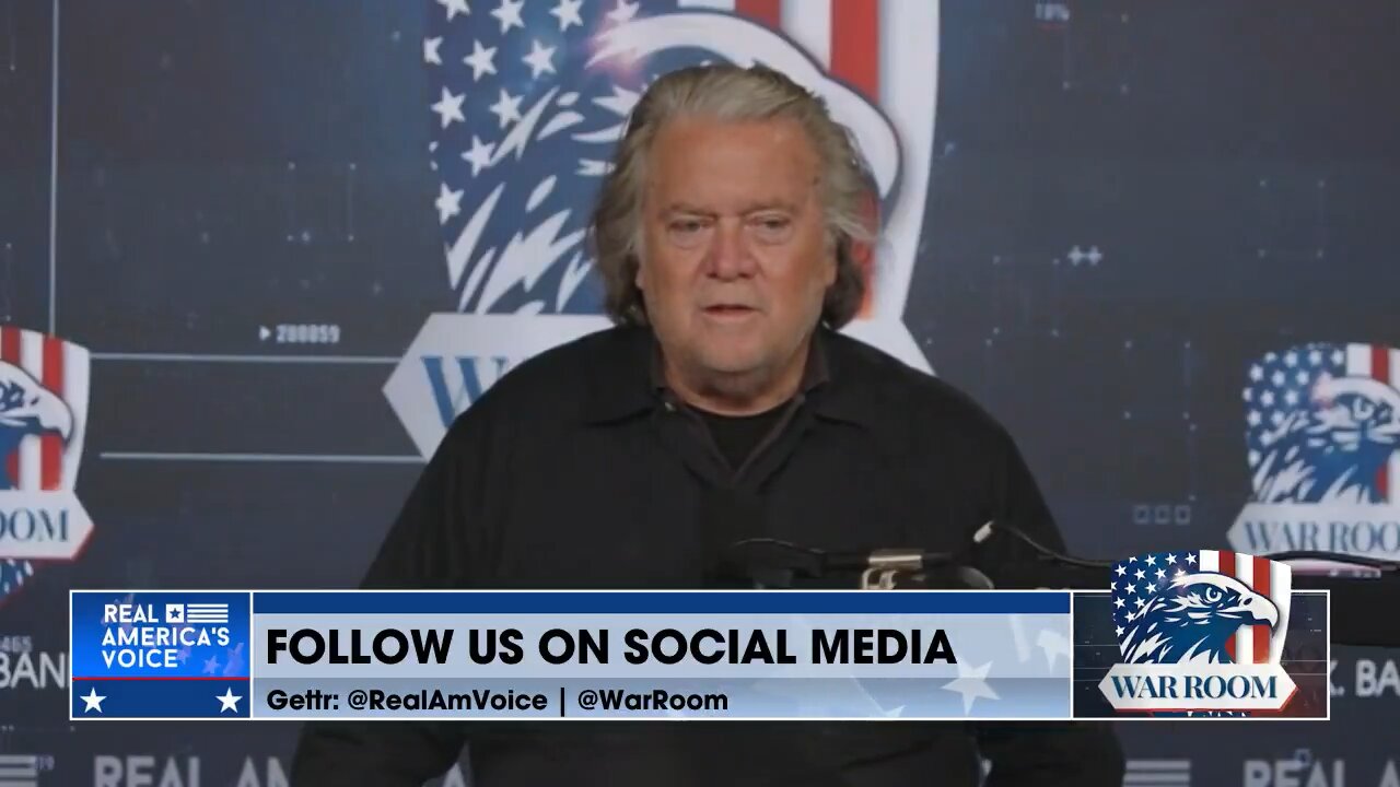 BANNON: ICE at the Ballot Box. Ignore the Weak Republicans