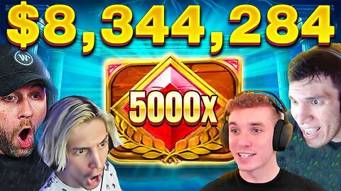 BIGGEST CASINO WINS OF THE WEEK (xQc, Trainwrecks, WatchGamesTV ) - #50