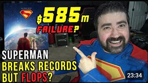 Superman BREAKS Records 💥🇺🇸 but FLOPS Internationally 🌍 | Is $585M a Box Office Failure?