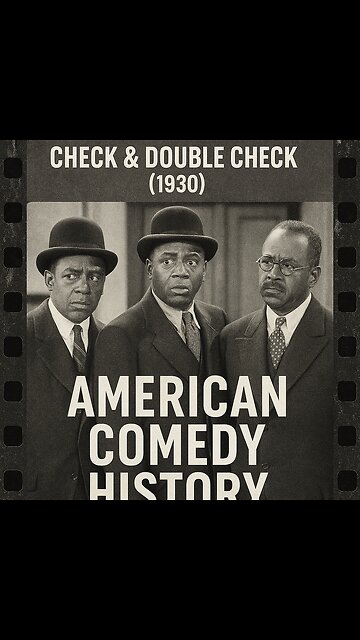 Highlights Check and Double Check 1930 Vintage Comedy Film