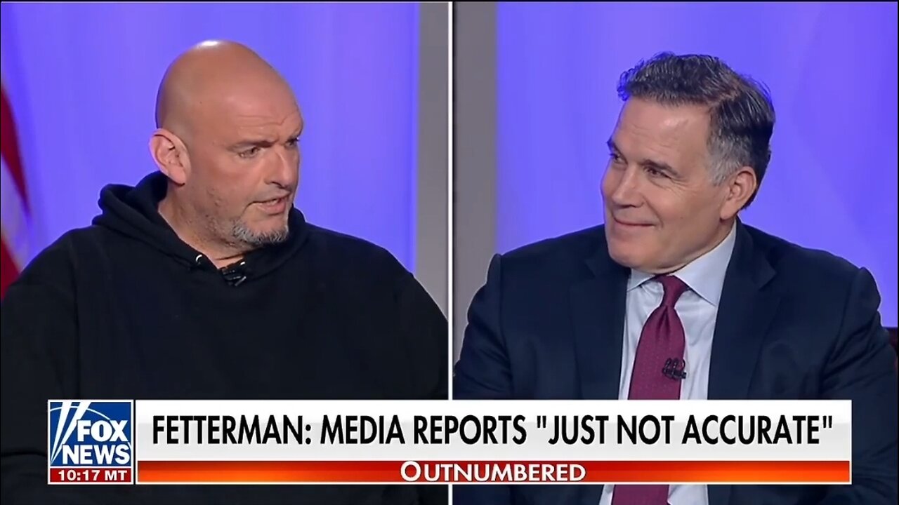 Sen Fetterman: Medias Smears Arent Accurate