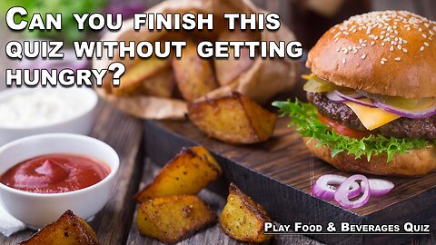 Fresh Food & Beverages Quiz