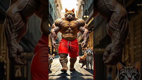 🐾 From Fluffy to Fierce! 🐱💪