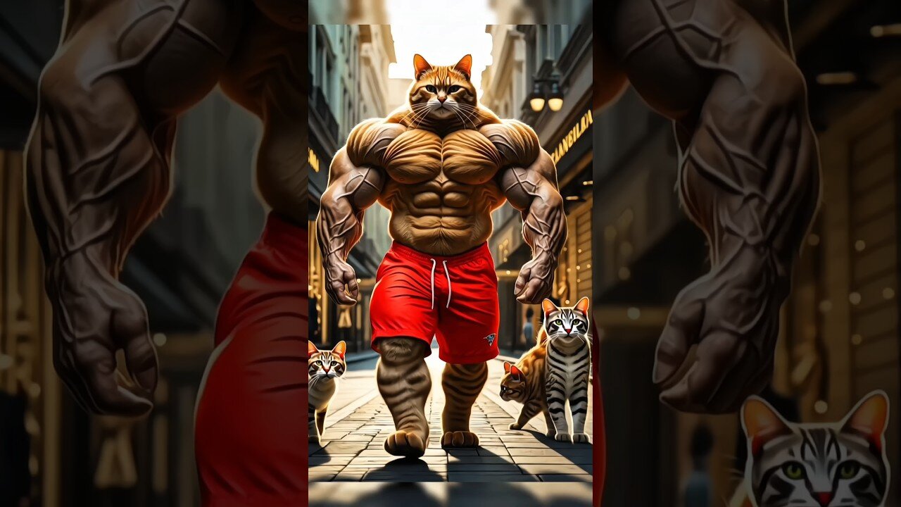 🐾 From Fluffy to Fierce! 🐱💪