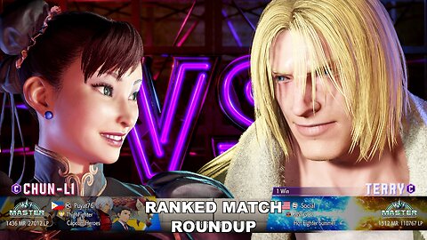 Kuya Kalbo SF6 Ranked Match Roundup. Chun Li Master Rank [Hori Fight Stick]