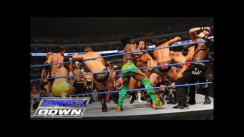 41-Man Battle Royal for a Championship Match of Winner's Choosing: SmackDown